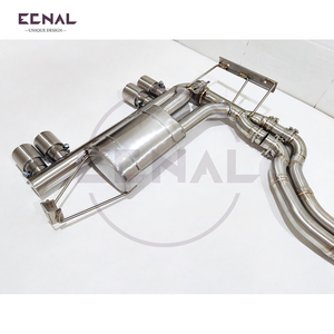 Sistema de <span class=keywords><strong>Escape</strong></span> Catback de Alto Rendimiento Valvetronic de Acero Inoxidable Ecnal para BMW <span class=keywords><strong>E46</strong></span> <span class=keywords><strong>M3</strong></span> 2000-2006 con Silenciador - Product Image 3