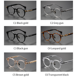 Cs80853 2023 Titan cao khung quang học chất lượng tốt kính cho nam giới và phụ nữ Titan Khung kính - Product Image 6