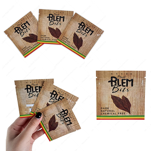 Paquet vide de sac de feuille de Fronto naturel de <span class=keywords><strong>tabac</strong></span> Backwoods feuille d'aluminium Mylar sac plat de joint à 3 côtés pour le <span class=keywords><strong>tabac</strong></span> - Product Image 2