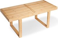 Banc en bambou tabouret banc chaise de douche douche repose-pieds tabouret de douche en bambou pour meubles de salon table en bois sur pied
