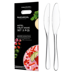 Juego de cuchillos para fruta 2 piezas (20,4 cm) HOTEL Cromo lucido CVLX50C2 - Product Image 1
