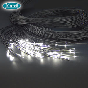 1,0/1,5/2,0mm PMMA End Glow Fiber Star Lighting Cable de fibra óptica de plástico Starlight para decoración de techo de caca - Product Image 3