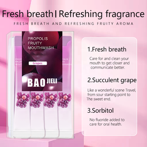 Vente en gros de bain de bouche jetable BOAE en bandelettes, menthe, 10 ml, protection des gencives, probiotiques, haleine fraîche, spray buccal, usage quotidien - Product Image 4