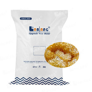 Deionisasi air asam kuat pertukaran ResinWater pelembut 001*8 <span class=keywords><strong>Resin</strong></span> pertukaran <span class=keywords><strong>Cation</strong></span> untuk desalinasi air laut - Product Image 1