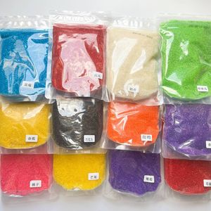 Perles de sucre comestibles 1KG saveur barbe à papa, sucre glaçage pour décoration de gâteaux - Product Image 1