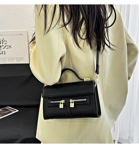 Moda último diseño hombro bandolera bolso de mujer lujoso nicho pequeño bolso cuadrado de alta calidad bolso de mano de mujer - Product Image 5