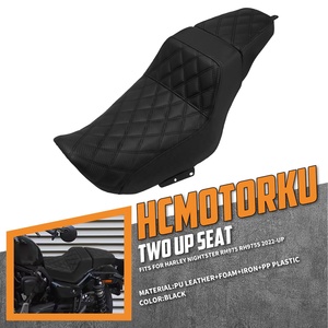 Cojín de asiento delantero y trasero de motocicleta para Harley Nightster RH975 2022-2024 especial RH975S 2023-2024 asiento del conductor del pasajero - Product Image 2