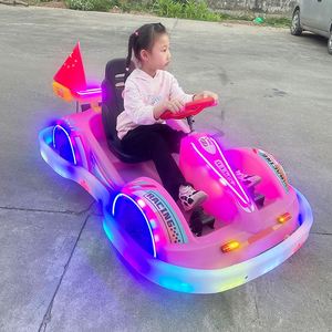 Coche de choque luminoso a batería para niños, doble, para parques al aire libre, centros comerciales y zonas de juego, de producción profesional china - Product Image 1