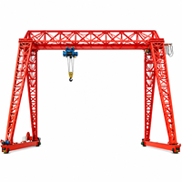 Pont roulant monopoutre 10000 kg 380V 415V avec palan à double vitesse pour atelier de réparation