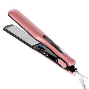 Certified Private Ceramic Nano Titanium Coating Hair Straightener PTC Technology Temperature Display Multi-Temperature Flat Iron - Product Image 6