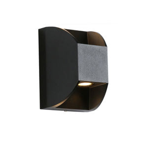 Lampe murale d'extérieur LED à double tête en aluminium à énergie solaire <span class=keywords><strong>Spot</strong></span> étanche pour cour balcon <span class=keywords><strong>allée</strong></span> villa <span class=keywords><strong>jardin</strong></span> <span class=keywords><strong>jardin</strong></span> - Product Image 1