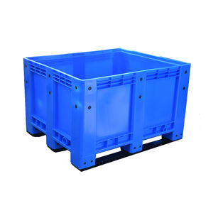 صناديق نقالة رافعة شوكية عالية الجودة صلبة من البولي إيثيلين عالي الجودة ، صندوق يورو ، حجم كبير - Product Image 1