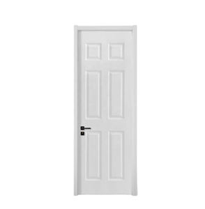 ประตูไม้สีขาวประตูพื้นสำหรับใช้ภายในห้อง - Product Image 4