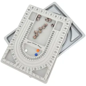 快速送货珠宝DIY项链设计板手链串珠桌珠制作手链板