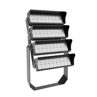 Proyector LED Antideslumbrante de Aluminio Fundido a Presión de 250-1500W, IP66, con Múltiples Ángulos de Haz para Campos de Fútbol y Estadios, Certificado ROHS