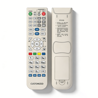 Télécommande universelle intelligente pour téléviseur avec clavier pour Smart TV Android Box