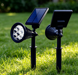 Projecteur solaire LED multifonctionnel tout-en-un pour jardin, étanche IP65, pour <span class=keywords><strong>cour</strong></span> et aménagement paysager, fabriqué en Chine - Product Image 4
