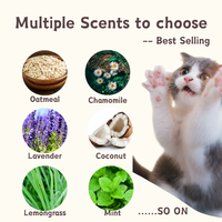 Usine OEM ODM – Shampoing pour chiens et chats au parfum frais, formule douce à base de plantes, pour l'entraînement, le toilettage, le nettoyage et le bain des animaux, toutes saisons