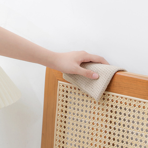 Chiffons de nettoyage en microfibre épais et doux à motif gaufré, très absorbants, non pelucheux, pour la cuisine, les bars et comme torchons. - Product Image 6