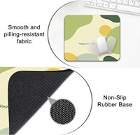 Tapis de souris personnalisés à transfert thermique en gros, tapis de clavier confortables, motifs mignons