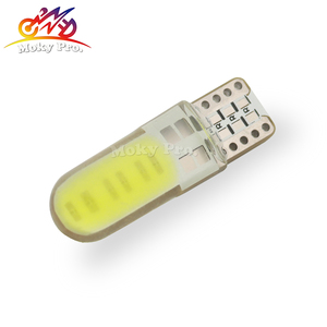 Bombilla estroboscópica intermitente de silicona T10, marcador lateral, indicador de motocicleta, luz Led Canbus, luces Led para motocicleta - Product Image 1