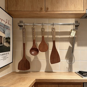 Wooden Spatula Set 5 Pieces Food Grade Cooking Utensils For Kitchen Use - Product Image 1