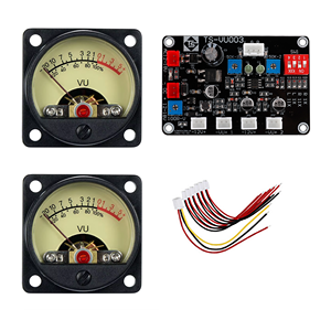 Vu-34 panneau ampèremètre Vu-35 Mini 35*35mm voltmètre pointeur monophasé affichage LED courant alternatif équipement de test de température 1 an - Product Image 2