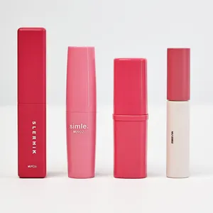 Multi-style Lip Glaze Bottles Pink Series Lipstick Bottles Empty Lipstick Container