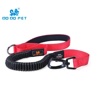 High quality retractable pet dog leash and collar set product 2021 new design custom nylon retractable leash for dog