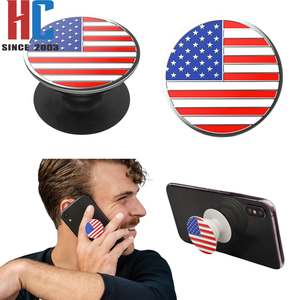 ที่จับโทรศัพท์เคลือบโลหะพร้อมขาตั้งแบบขยายได้พร้อมโลโก้ของคุณเอง2ปีผลิตจากโรงงาน20ปี - Product Image 4