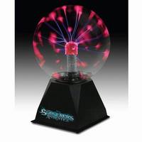Pemasok Cina tepercaya 8 inci Dekorasi besar warna-warni listrik bola Plasma kaca ajaib Nebula tumbuh Orb lampu Natal