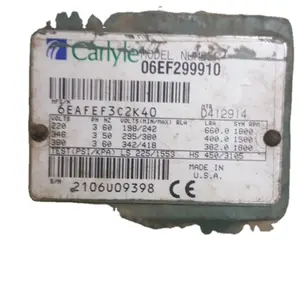 Refrigeration spare parts Carrier 06EF99910 Piston compressor