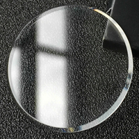 Pièces en verre saphir plat de qualité personnalisée