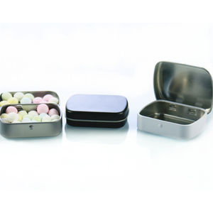 Bán Sỉ Hộp Đựng Nhỏ Tiện Dụng Hộp Thiếc Bản Lề Nhỏ Bằng Kim Loại Có Nắp Đậy - Product Image 3