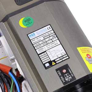 Moteur de broche synchrone triphasé à aimant permanent HQD 5 axes GDL75 20 kW HSK63A à refroidissement par eau ATC GDL75Y-HSK63A-18Z/20 HQD 5 axes GDL75 20 - Product Image 5