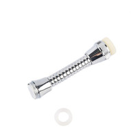 Tuyau d'extension de pomme de douche flexible pour pomme de douche de salle de bain fixe Adaptateur de bras de douche de 6 pouces