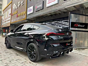 Kit carrozzeria auto all'ingrosso di fabbrica per <span class=keywords><strong>BMW</strong></span> <span class=keywords><strong>X6</strong></span> G06 Upgrade Black Warrior Body Kit Full paraurti labbro LED griglia copertura specchietto retrovisore - Product Image 5