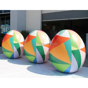 Dekorasi Paskah balon telur tiup promosi acara telur raksasa balon telur Paskah - Product Image 3