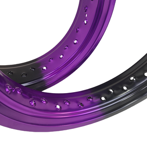 Llanta <span class=keywords><strong>Supermotard</strong></span> de 17 Pulgadas 3.5 4.25 4.5 5.0 Pulgadas, Aleación de Aluminio, Oxidación de Dos Colores, para Supermoto - Product Image 6