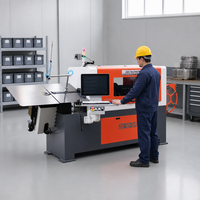 Machine de pliage de fil CNC 3D automatique pour la production de supports de cuisine, machine de formage de fil pour cages d'animaux et pièces automobiles