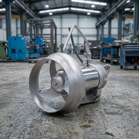 Mélangeur submersible QJB à faible bruit et anti-sédiments, directement de l'usine, pour les stations d'épuration des eaux usées municipales