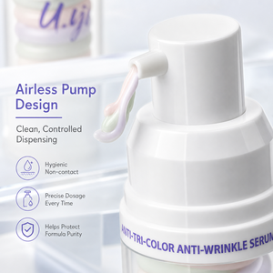 Crema Viso Tricolore a Dispensazione Precisa Senza Sprechi, Lozione Confortevole per la Pelle, ODM Marchio Privato, Prodotti Mattutini per Tutti i Tipi di Pelle - Vendita all'Ingrosso - Product Image 2