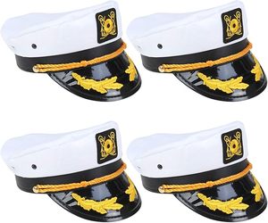 หมวกกะลาสีเรือสีขาวกรมท่า อุปกรณ์เสริมชุดเครื่องแต่งกาย - Product Image 2