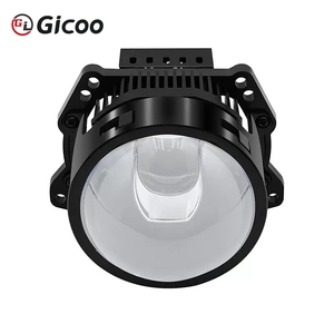 Lentes de Proyector Bi-LED para Automóvil de 3 Pulgadas, H7 LED H4 160W, Tres Ojos de Ángel Hiperboloide, Faros Delanteros H11 9005 9006 - Product Image 2