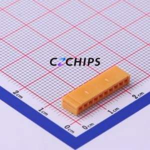 10P-SAN Housing (Wire-to-Board / Wire-to-Wire) P=2mm Connector ( Jack Structure: 1x10P )( Pitch: 2mm )( Number of Rows: 1 ) - Product Image 2