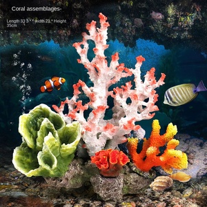 Kunstmatige Koralen Voor Aquarium Met Koraalrifdecor, Koraalrojo, Harsdecoratie, Aquariumaccessoires En Landschapsontwerp - Product Image 5