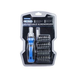 Jeu de tournevis réglables 29 pièces avec 28 embouts pour réparations non précises - Product Image 1