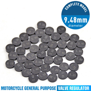 47 Piezas de Pastillas de Válvula Ajustables de 9.48mm para Motocicleta <span class=keywords><strong>Yamaha</strong></span> YP400 <span class=keywords><strong>YP</strong></span> <span class=keywords><strong>Majesty</strong></span> <span class=keywords><strong>400</strong></span> YZ400F YZ400 YZ426F YZ426 YZ450F YZ450 - Product Image 2