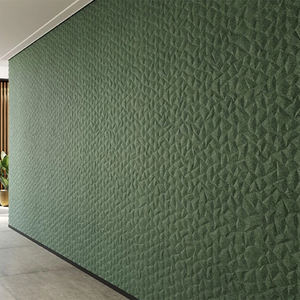 Panneaux acoustiques décoratifs en fibre de polyester à chanfrein pour la décoration intérieure, panneaux acoustiques en feutre PET insonorisés à rainures - Product Image 3