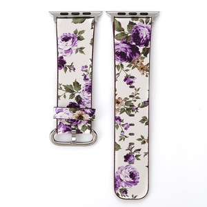 <span class=keywords><strong>Cinturino</strong></span> in <span class=keywords><strong>pelle</strong></span> fiore per <span class=keywords><strong>cinturino</strong></span> <span class=keywords><strong>Apple</strong></span> Watch 45mm 44mm 41mm bracciale per iWatch 40mm 38mm 42mm - Product Image 4